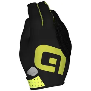 Ale Gants longs Alé Fango noir jaune fluo - S pas cher