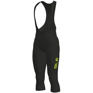Ale Alé - Solid Winter Knickers w/ Bibs - Pantalon de cyclisme taille L, gris pas cher