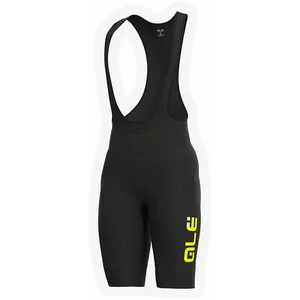 Comparateur de prix : Ale Cuissard court thermique Alé Winter noir jaune fluor - XL