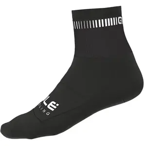 Comparateur de prix : Chaussettes Alé Strada Q-Skin noir blanc - L