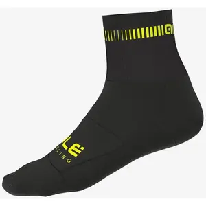 Comparateur de prix : Chaussettes Alé Strada Q-Skin noir jaune - L