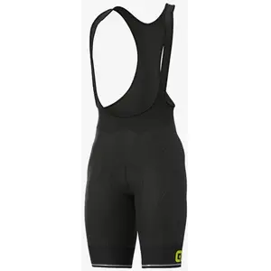 Ale Cuissard Alé Solid Corsa noir jaune - XXS pas cher