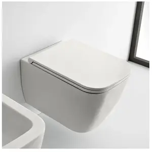 Scarabeo Teorema 2.0 Cuvette suspendue avec Clean Flush, 5126CL41BK, pas cher