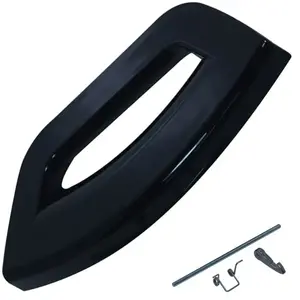 Vhbw Maniglia Bianca Curva Per Asciugatrice Bosch Serie 4 – Ricambio Per WTE843A5, WTE86103, 24 Cm, Sostituisce 00497523