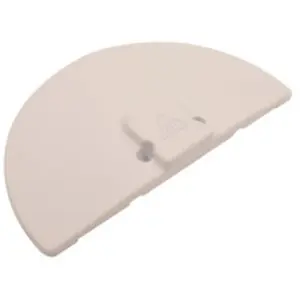 Cache plastique blanc pour seche-linge Indesit C00289203 pas cher