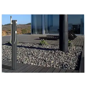 Comparateur de prix : Arkema Design - douche solaire aluminium jolly go anthracite