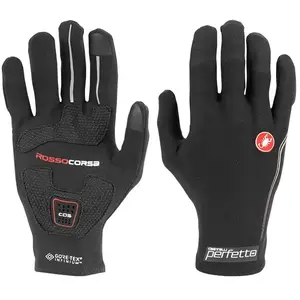 Comparateur de prix : Gants Castelli Perfetto Light Rosso Corsa longs noir - M