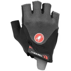 Comparateur de prix : Gants courts Castelli Arenberg Gel 2 Rosso Corsa gris foncé - L