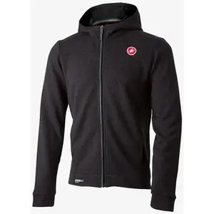 Sweatshirt Castelli Milano Full Zip Fleece noir - S pas cher
