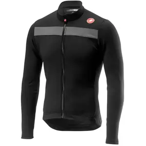 Castelli - Puro 3 Jersey Full Zip - Maillot de cyclisme taille XXL, noir