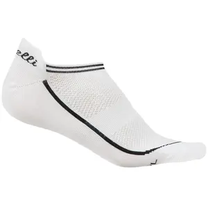 Comparateur de prix : Castelli - Women's Invisibile Sock - Chaussettes de cyclisme taille S/M, blanc/gris