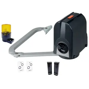 Kit de motorisation sur batterie 24V pour portail battant à bras Compa... pas cher