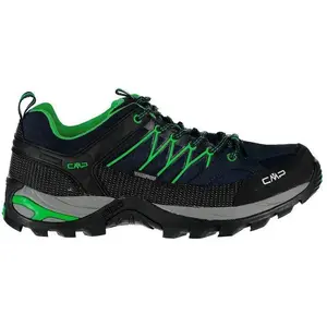 Comparateur de prix : Chaussures CMP Rigel Low Waterproof bleu foncé vert brillant - 41