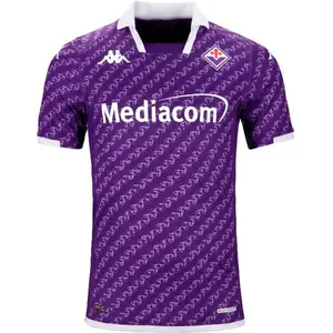 Kappa Acf Fiorentina Domicile Authentic 2023/2024 violet 3XL pas cher