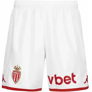 Kappa Short Kombat Ryder Pro AS Monaco 23/24 blanc XL pas cher