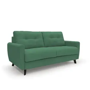 Divani.store Callisto Canapé lit convertible T02 - Vert