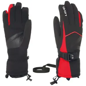 Level - Yoki Boy - Gants ski enfant Red - 6 JR - L pas cher