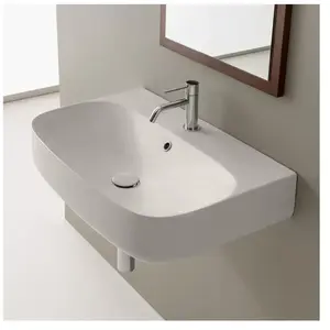 Scarabeo Moon Lavabo mural, 550841BK, pas cher