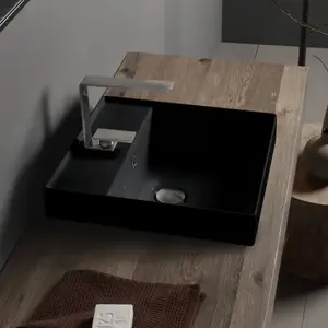 Scarabeo Teorema 2.0 Vasque à encastrer par-dessus, 510835BK,