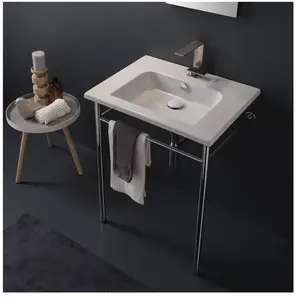 Scarabeo Etra Lavabo mural, 5210BK, pas cher