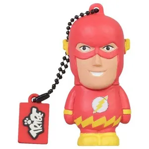 SilverHT Tribe Silver Sanz Cle USB 2.0 Silver Sanz DC Comics Flash 16Go Beige Rouge pas cher