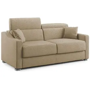 Divani.store Amber Canapé lit convertible T05 - Beige