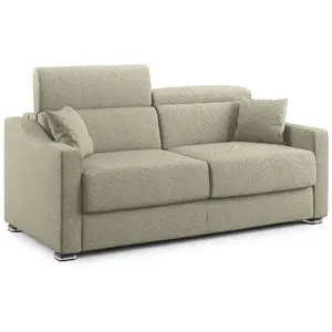 Comparateur de prix : Divani.store Divani Amber Canapé lit convertible - Crème