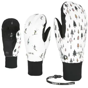 LEVEL - Women's Coral Mitt - Gants taille XS, blanc pas cher