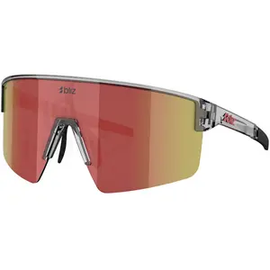 Comparateur de prix : Lunettes unisexe bliz p004 l gris fonce transparent rouge