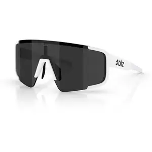 Lunettes unisexe bliz p003 l blanc mat smoke pas cher