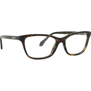 Versace Femme Versace VE3375 108 Montures optiques Acétate Marron Cat Eye Normale pas cher