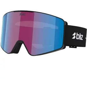 Comparateur de prix : Bliz - G001 Cat 2 - Masque ski Matte Black - Nordic Light Begonia - Violet W Blue Multi Cat 2