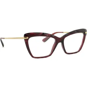 Dolce & Gabbana Femme Dolce & Gabbana DG5025 3045 Montures optiques Nylon Rouge  Cat Eye Normale