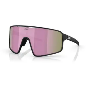 Comparateur de prix : Bliz P001 Small - Lunettes vélo Matt Black Brown W Pink Mirror Cat 3