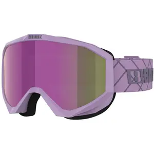 Comparateur de prix : Masque Bliz Liner rose avec lentille miroir violette