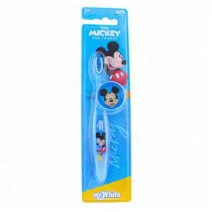 Mr White Brosse à dents manuelle avec capuchon de protection - Mickey et ses amis - Mickey pas cher