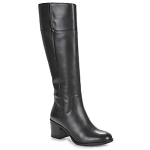 Comparateur de prix : Geox Femme D New Asheel A Bottes Tendance, Noir, 38 EU
