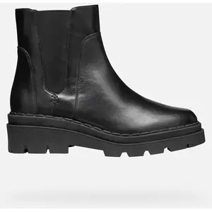 Geox Femme D Felleny C Bottines à la Cheville, Noir, 36 EU pas cher