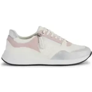 Geox D Bulmya B Basket, White Lt Rose, 39 EU pas cher