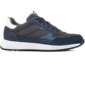Comparateur de prix : Geox Homme U Molveno B Basket, Gris Bleu, 40 EU