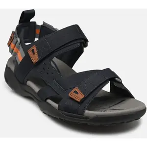 Comparateur de prix : Geox Homme U Terreno + Grip B Sandales de Sport, Bleu Marine, 44 EU
