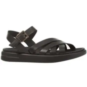 Sandales Geox Xand 2S Off noir femme - 37 pas cher