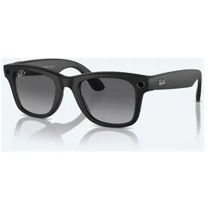Comparateur de prix : Rw Lunettes connectées Ray-Ban Meta Wayfarer Noir mat et graphite polarisé