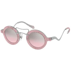 Lunettes de soleil - Miu Miu - SMU 02V - Rose - PINK/PINK SILVER SHADED - FemmeVendu paramazon