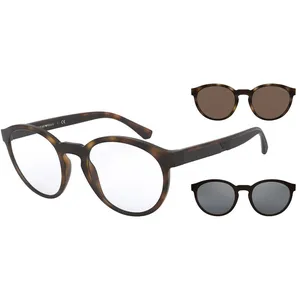 Lunettes de soleil - Emporio Armani - EA4152 - Havana - 52 mm - Chic pas cher
