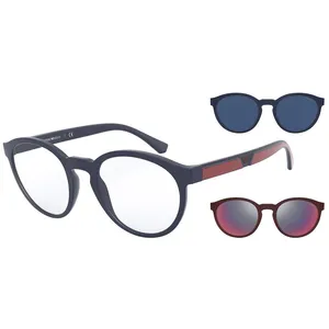 Comparateur de prix : Lunettes de soleil - Emporio Armani - EA4152 - Bleu - Plastique - 52 mm