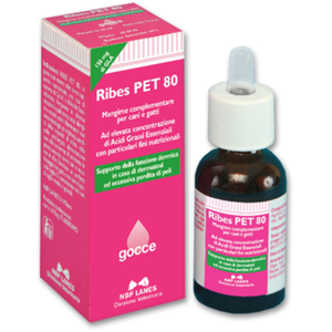 Ribes Pet 80 - Drops Hair/Skin Care - 25 mlVendu parzooplus