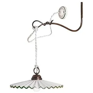 Comparateur de prix : Ferroluce - classic l'aquila C661, Lampe murale en céramique