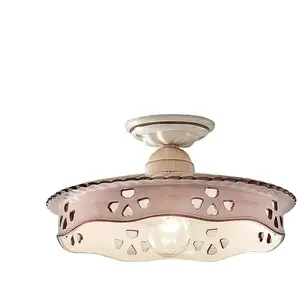 FERROLUCE Alessandria classique C535, Lampe de plafond en céramique, pas cher