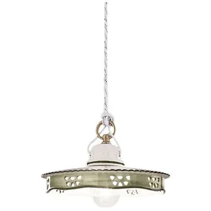 FERROLUCE ALESSANDRIA CLASSIQUE C530, Lampe de plafond en céramique, pas cher